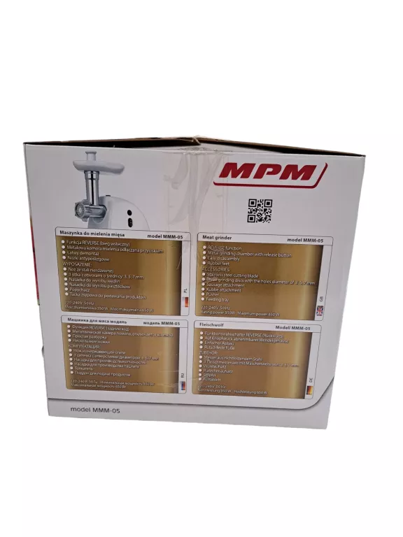 MASZYNKA DO MIELENIA MIĘSA MPM MMM-05
