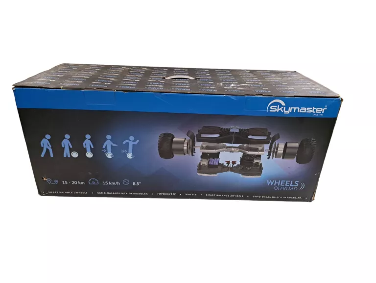 ELEKTRYCZNA DESKOROLKA SKYMASTER WHEELS OFFROAD