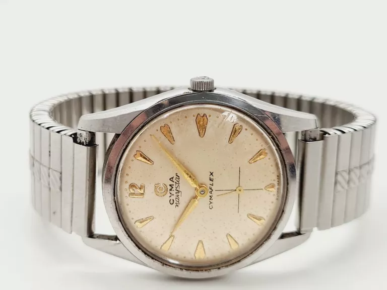 ZEGAREK VINTAGE CYMA NAVYSTAR CYMAFLEX