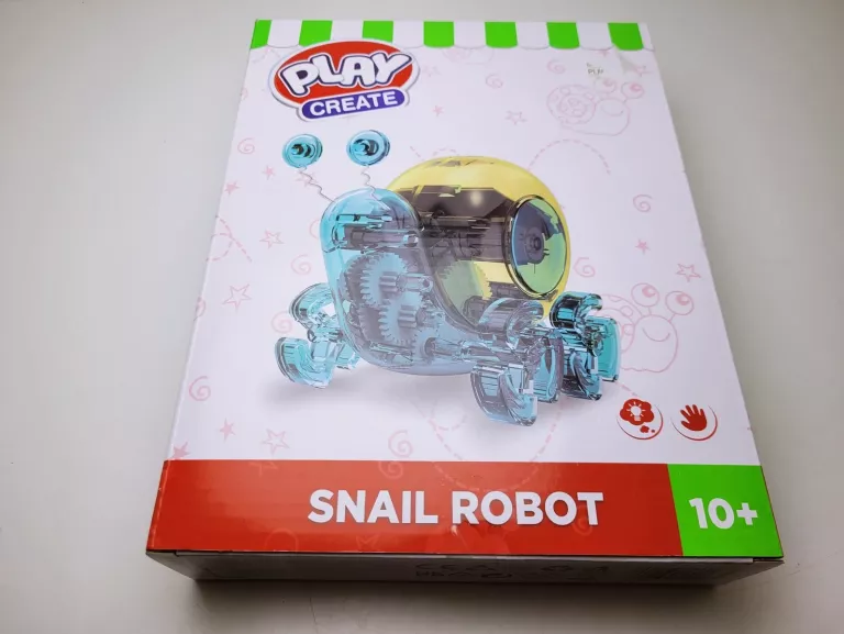 ZESTAW KONSTRUKCYJNY PLAY CREATE SNAIL ROBOT