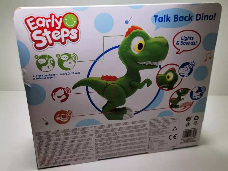 ZABAWKA INTERAKTYWNA TALK BACK DINO! EARLY STEPS