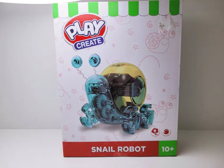 ZESTAW KONSTRUKCYJNY PLAY CREATE SNAIL ROBOT
