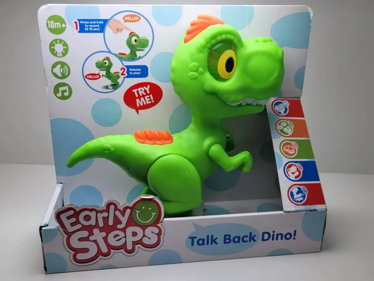 ZABAWKA INTERAKTYWNA TALK BACK DINO! EARLY STEPS