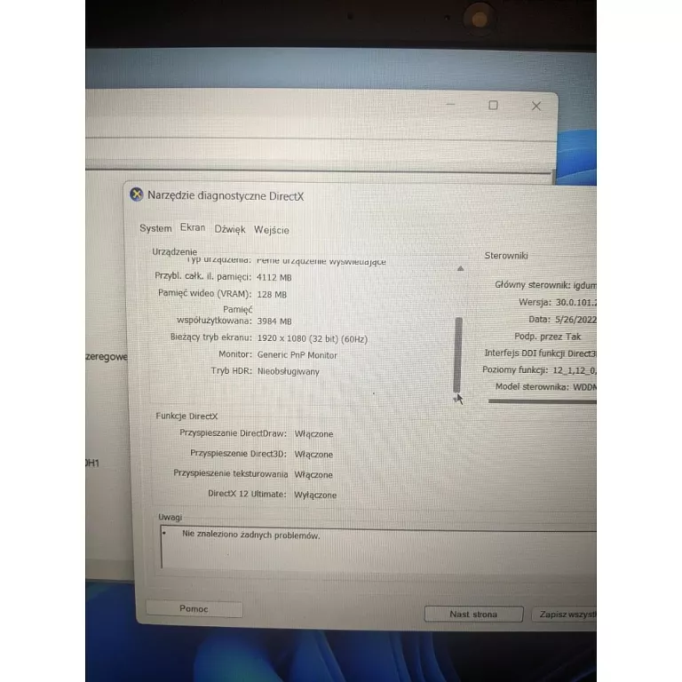 LAPTOP HP PAVILION 15-CS3004NW/8GB/512GB SSD/WIN11