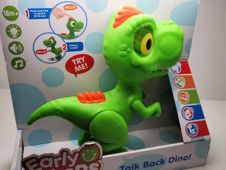 ZABAWKA INTERAKTYWNA TALK BACK DINO! EARLY STEPS