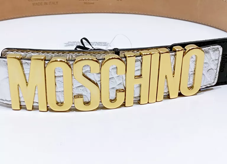 PASEK DAMSKI MOSCHINO COUTURE! 2A8048 100CM