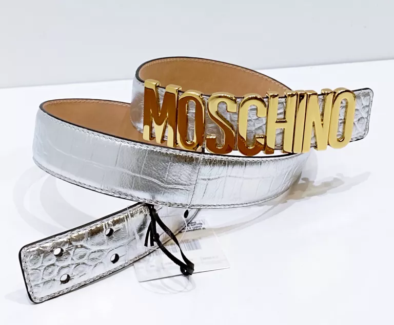PASEK DAMSKI MOSCHINO COUTURE! 2A8048 100CM