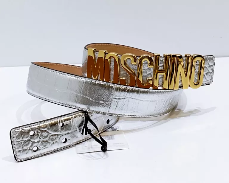 PASEK DAMSKI MOSCHINO COUTURE! 2A8048 100CM