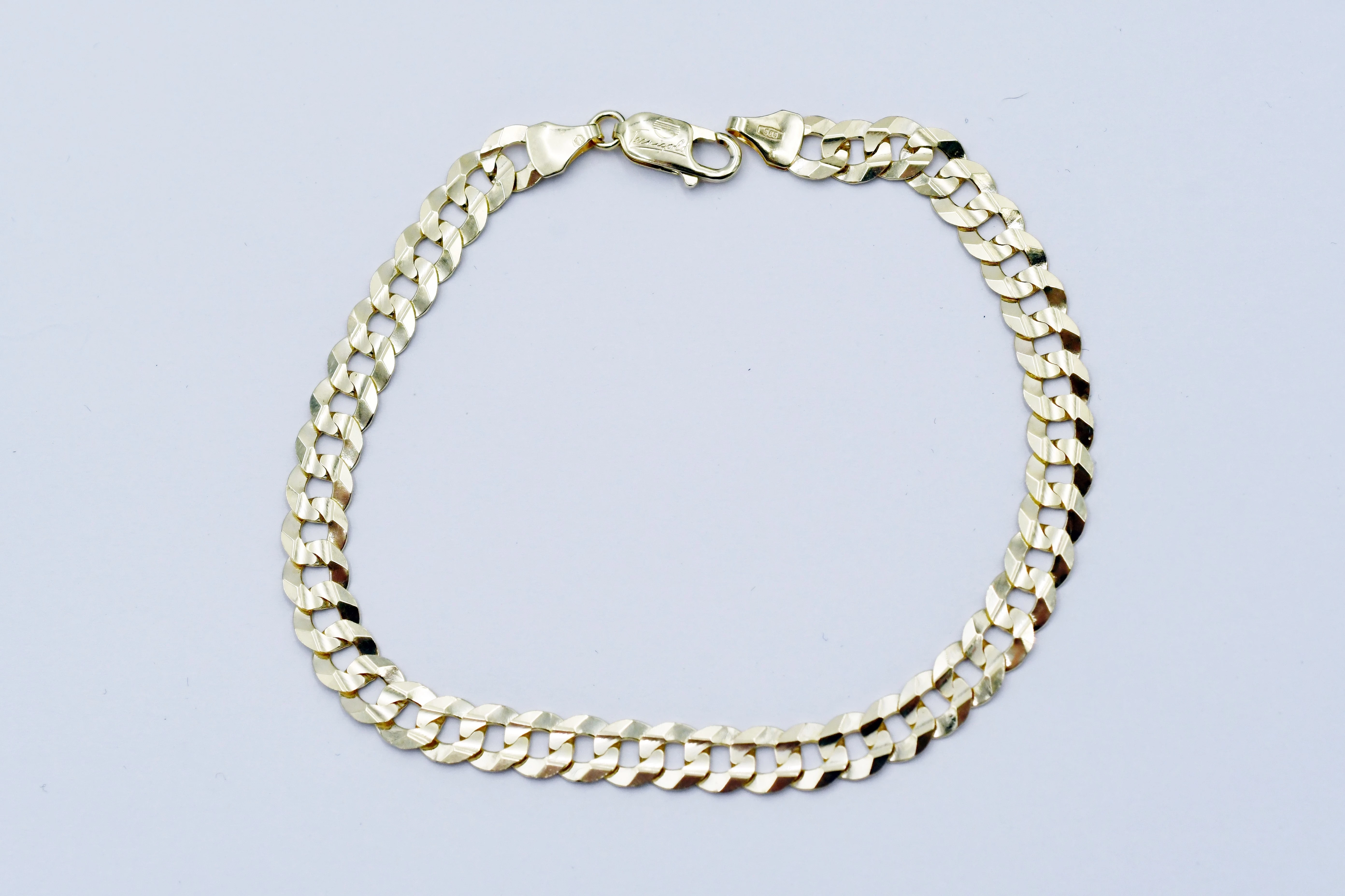 meska-zlota-bransoletka-pancerka-pr585-14k-23cm-splot-pancerka