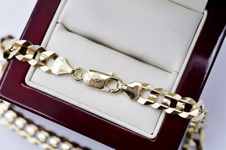 meska-zlota-bransoletka-pancerka-pr585-14k-23cm-marka-bez-marki