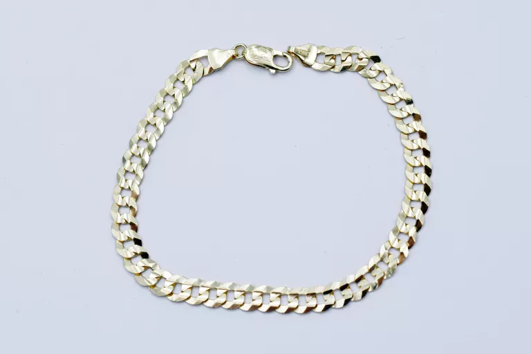 meska-zlota-bransoletka-pancerka-pr585-14k-23cm-splot-pancerka