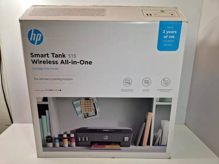 DRUKARKA HP SMART TANK 515 WIFI KSERO SKAN+2 TUSZ