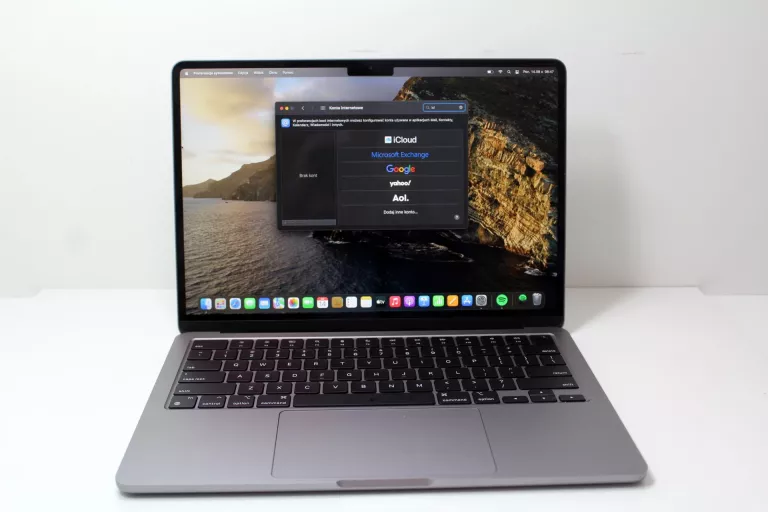 LAPTOP MACBOOK AIR 2022 M2 8/256GB 1 CYKL