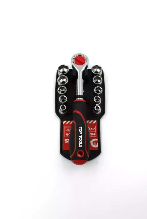 TOP TOOLS KLUCZE NASADOWE 1/4", ZESTAW 12 SZT
