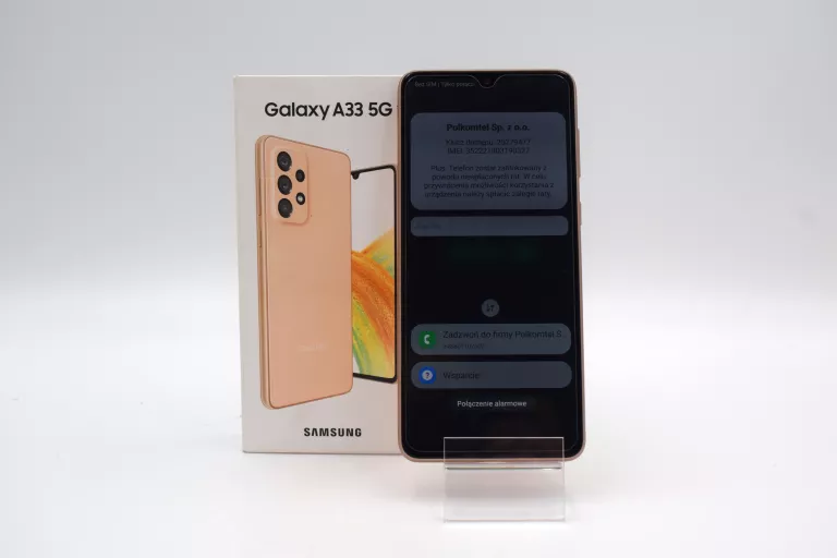 SMARTFON SAMSUNG GALAXY A33 5G 6/128 GB #OPIS