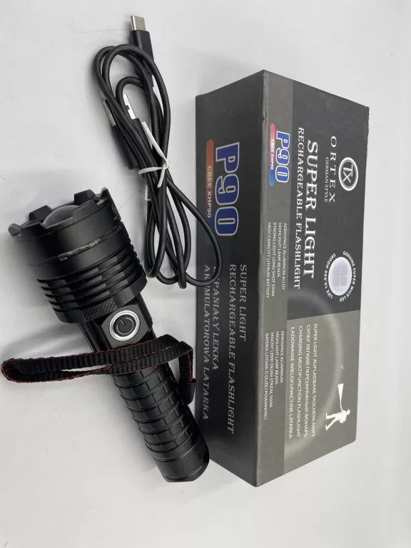 LATARKA ORTEX P90 + PUDEŁKO