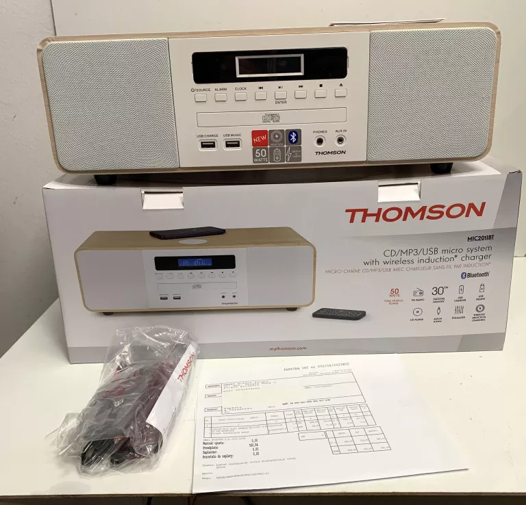 Micro Chaîne Hi-Fi Thomson - MIC201IBT - CD/MP3/USB - Chaîne Hi-Fi