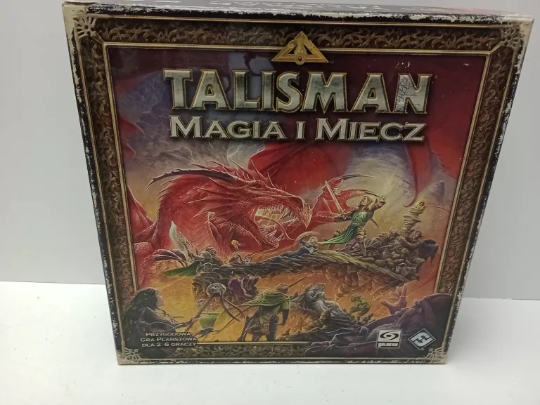 TALISMAN MAGIA I MIECZ PLANSZETKA GRACZA