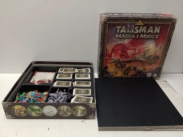 TALISMAN MAGIA I MIECZ PLANSZETKA GRACZA