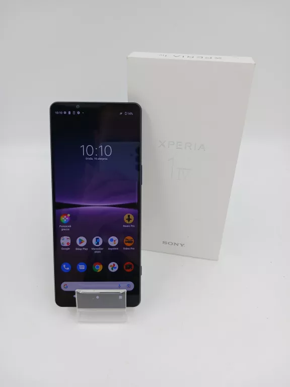 TELEFON SONY XPERIA 1 IV FIOLETOWY KOMPLET IGŁA