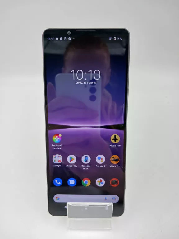 TELEFON SONY XPERIA 1 IV FIOLETOWY KOMPLET IGŁA