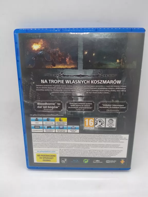 GRA PS4 BLOODBORNE PL NAPISY