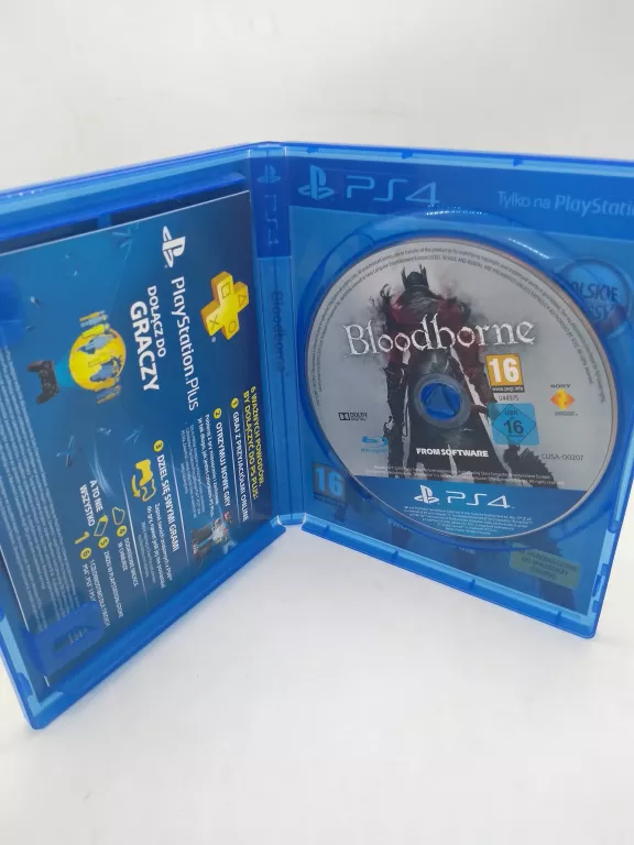 GRA PS4 BLOODBORNE PL NAPISY