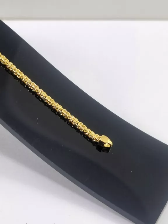 NIENOSZONA ZŁOTA BRANSOLETKA KRÓLEWSKA 7,49G DŁ.21,5CM