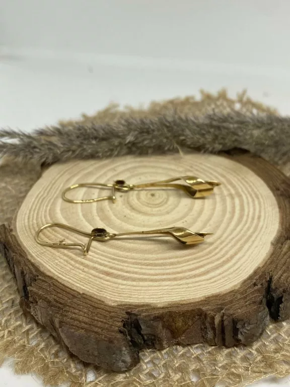 sliczne-zlote-kolczyki-p585274g45cm-stan-uzywany