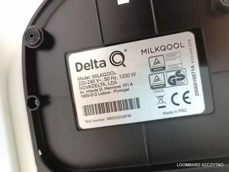 EKSPRES KAPSUŁKOWY DELTA Q MILK QOOL EVOLUTION