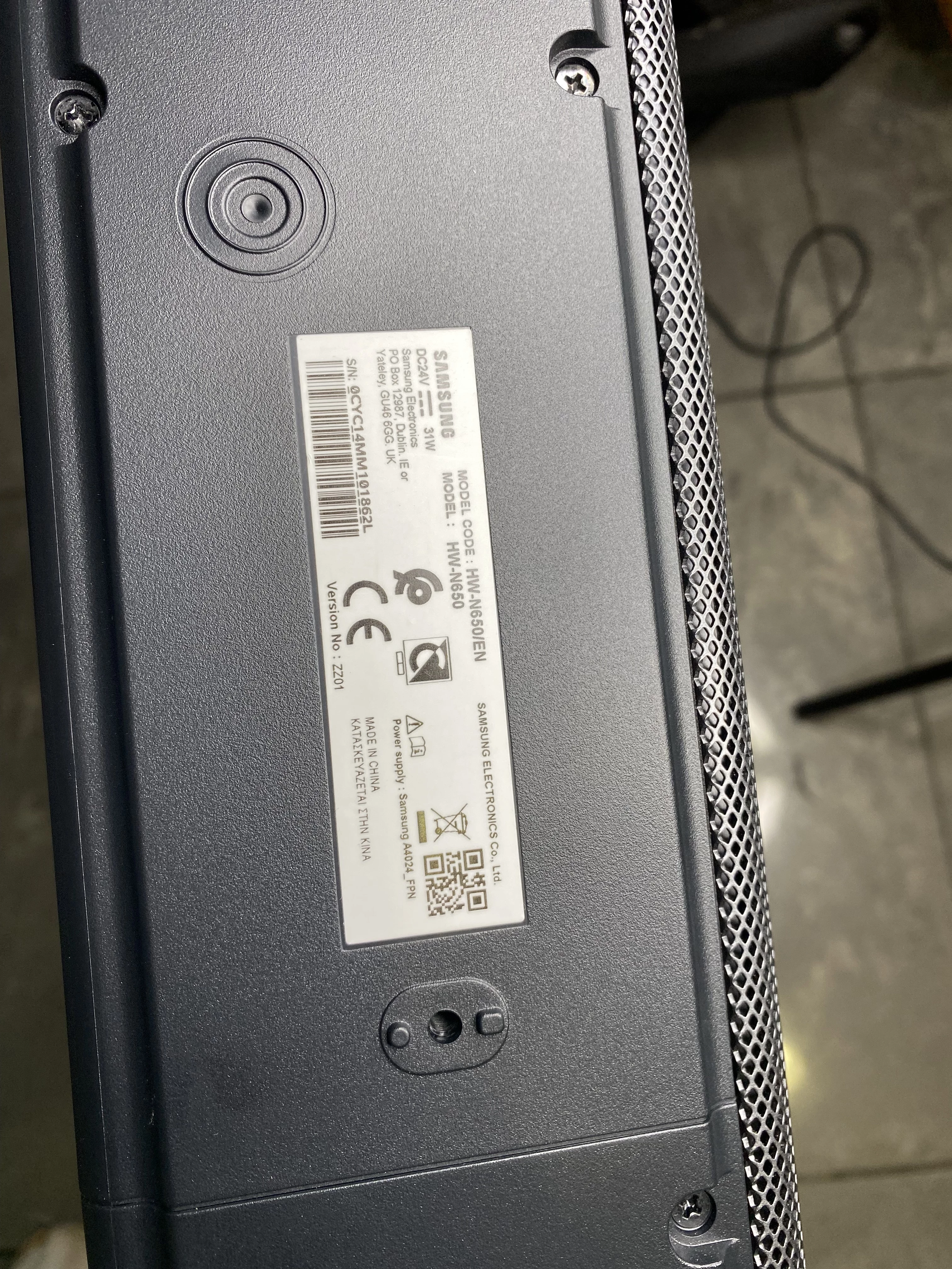 soundbar-samsung-hw-n650-51-stan-uzywany