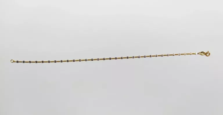 ZŁOTA BRANSOLETKA NA NOGĘ 23CM/585/1.27G