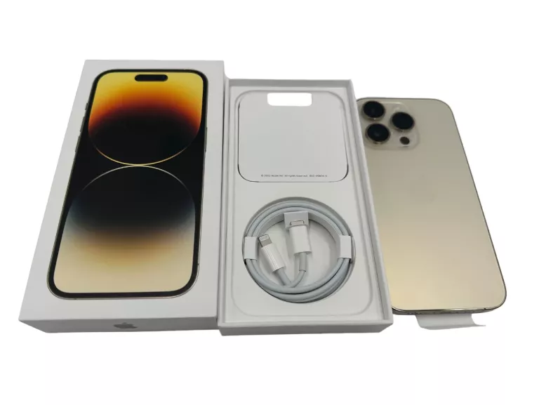 IPHONE 14 PRO GOLD 128GB 100% NIEAKTYWOWANY DZ