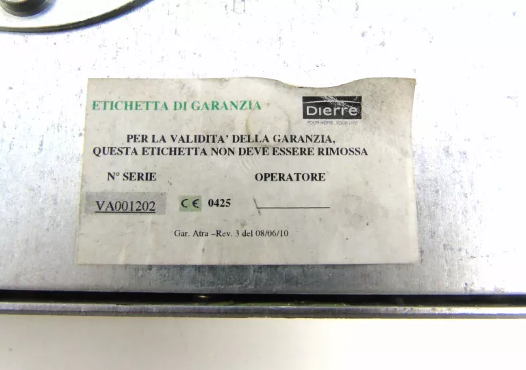 ZAMEK WPUSZCZANY DIERRE ATRA ASSO 3 LOCK TRAP