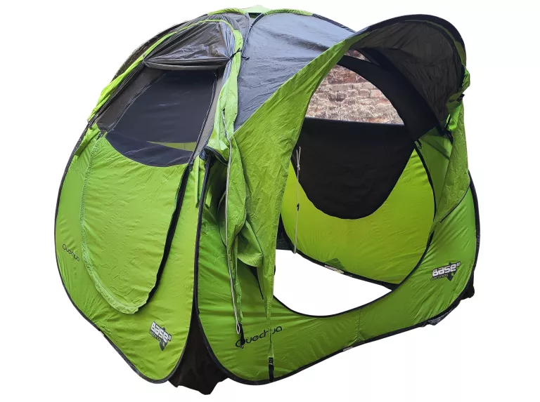 namiot-quechua-przedsionek-base-seconds-zielony-stan-uzywany