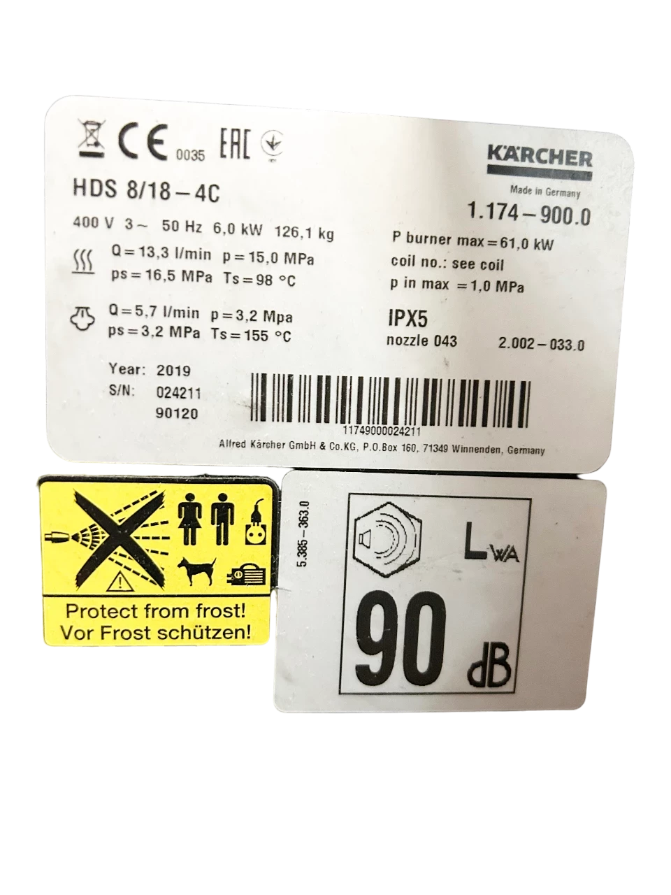 urzadzenie-wysokocisnieniowe-karcher-818-4c-napiecie-zasilania-400