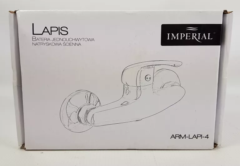 BATERIA NATRYSKOWA PRYSZNICOWA ŚCIENNA LAPIS IMPE