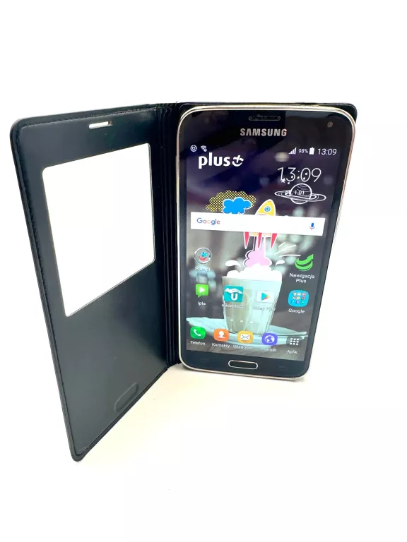 TELEFON SAMSUNG GALAXY S5 Z ETUI COVER SOLO
