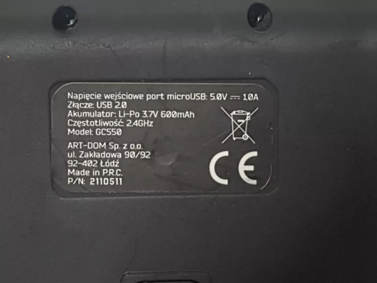 PAD MAD DOG GC550 + USB