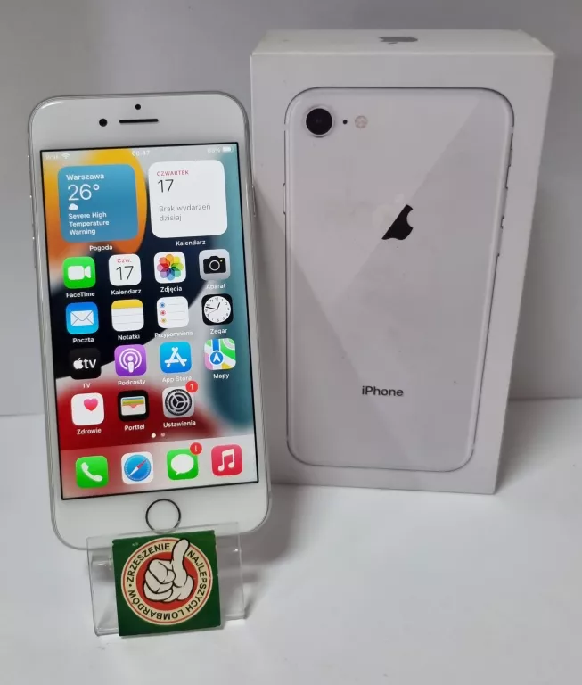 APPLE IPHONE 8 64GB SILVER 84%