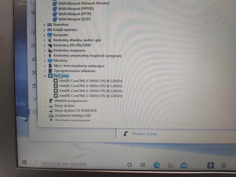 LAPTOP HP 250 G5 I3 4/500GB HDD, WIN 10 TANIO!!!!