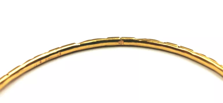 ZŁOTA BRANSOLETKA 750 W: 10,67G ŚR.6,0 CM