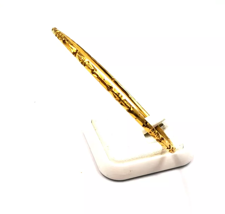 ZŁOTA BRANSOLETKA 750 W: 10,67G ŚR.6,0 CM
