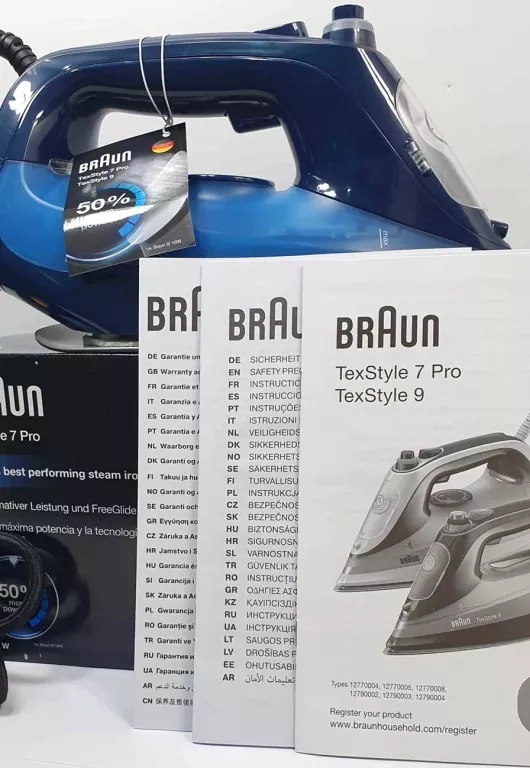 ŻELAZKO BRAUN SI7160BL TEXTYLE 7 PRO