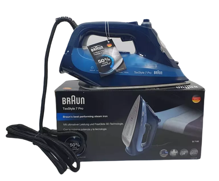 ŻELAZKO BRAUN SI7160BL TEXTYLE 7 PRO