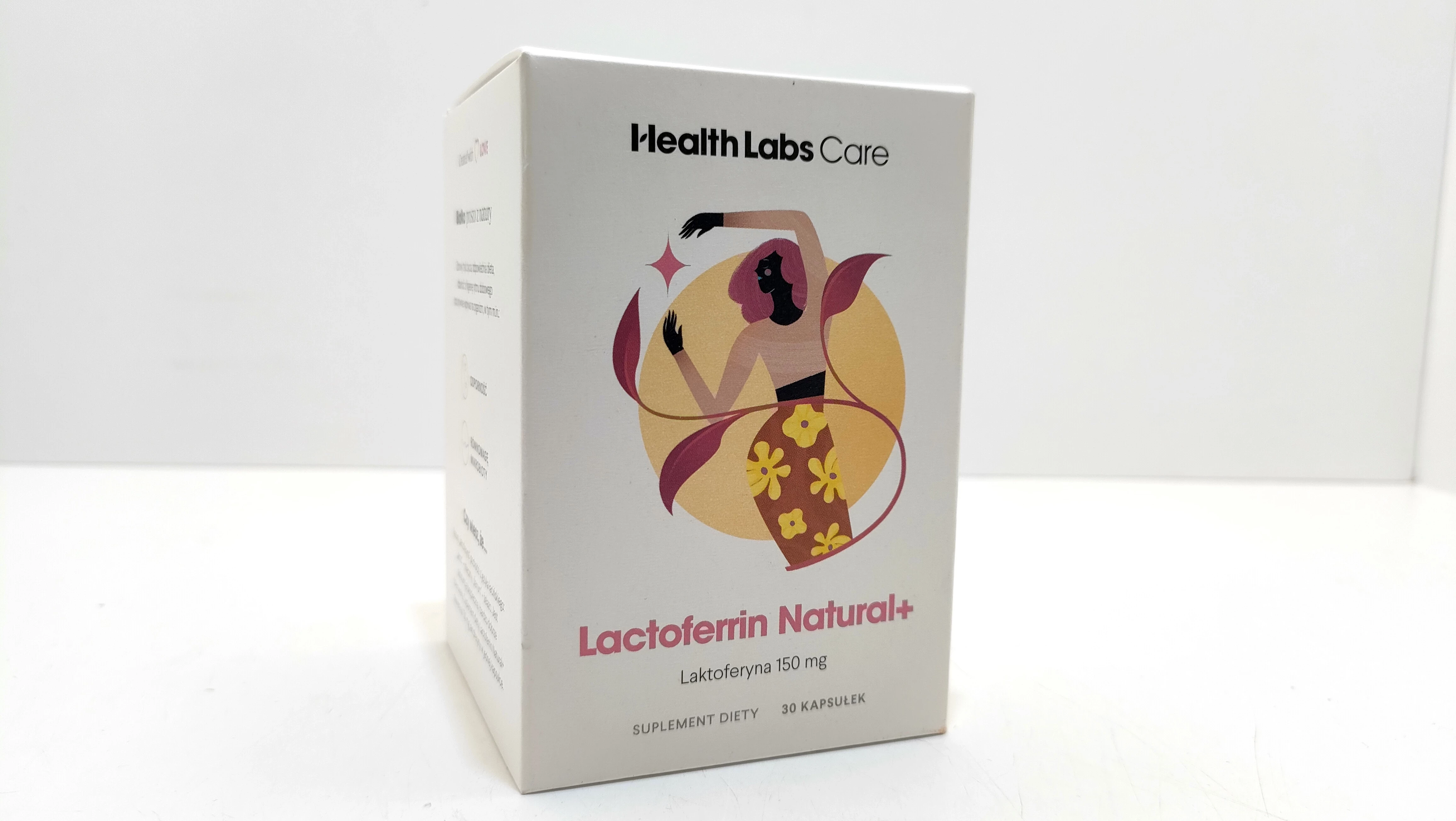 HEALTH LABS LACTOFERRIN NATURAL+, 30 KAPSUŁEK Preparaty witaminowo