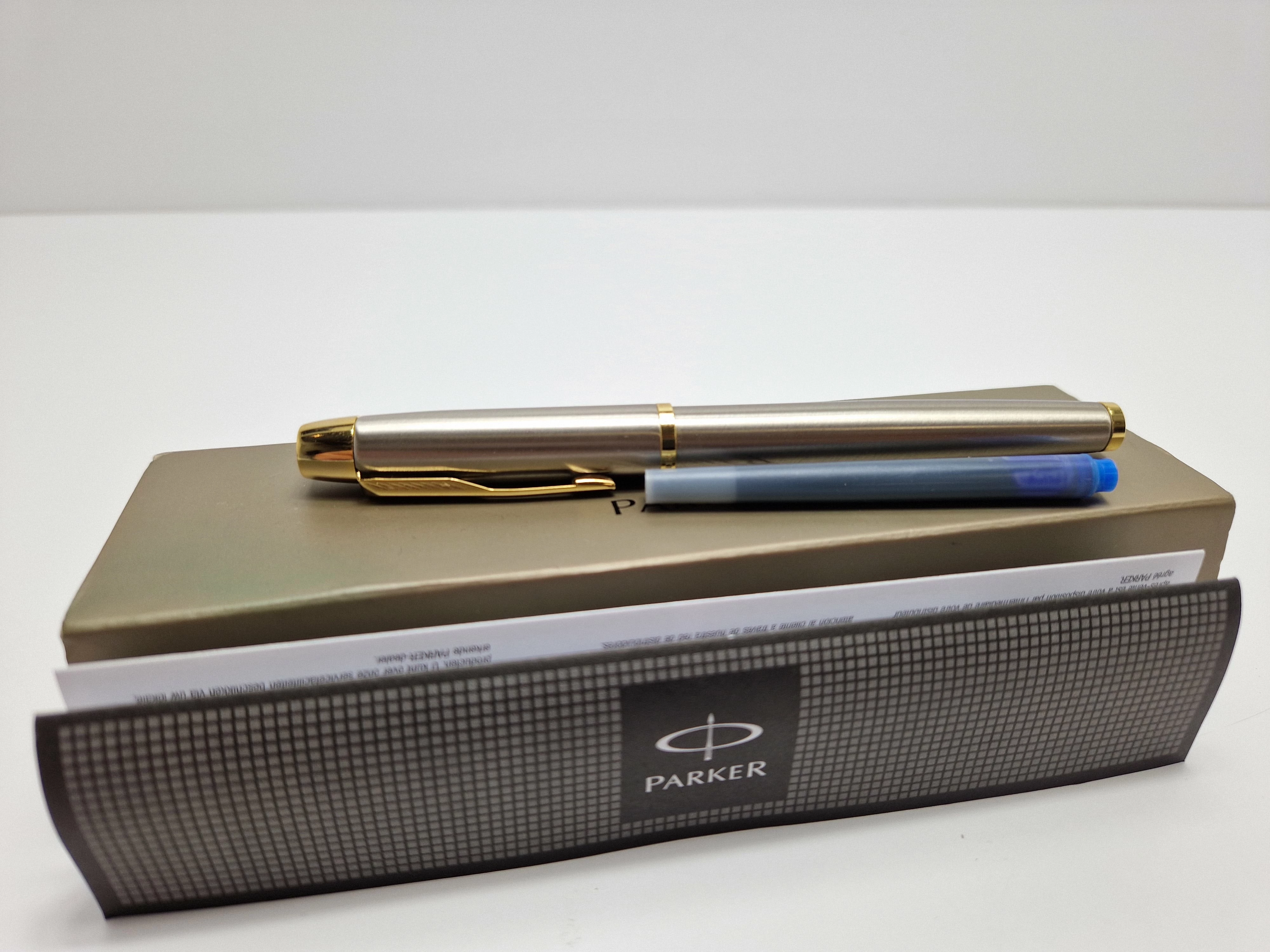 pioro-wieczne-parker-iiy-f-srebrno-zlote-stan-uzywany