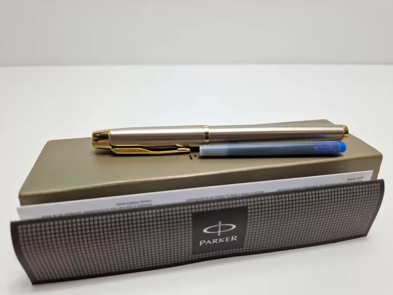 pioro-wieczne-parker-iiy-f-srebrno-zlote-stan-uzywany