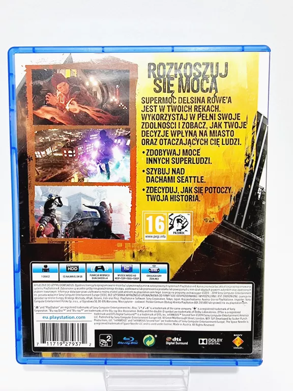 GRA "INFAMOUS SECOND SON" NA PS4