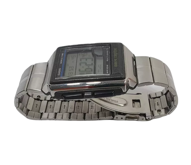 ELEKTRONICZNY ZEGAREK CASIO WV-59RD-1A WAVE CEPTO